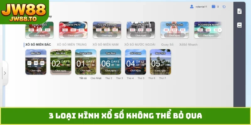 3 loại hình xổ số không thể bỏ qua